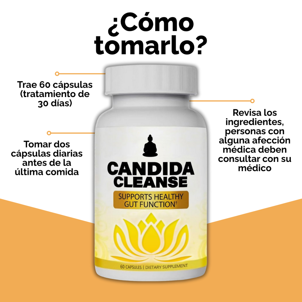 CANDIDA CLEANSE + ENTREGA GRATIS