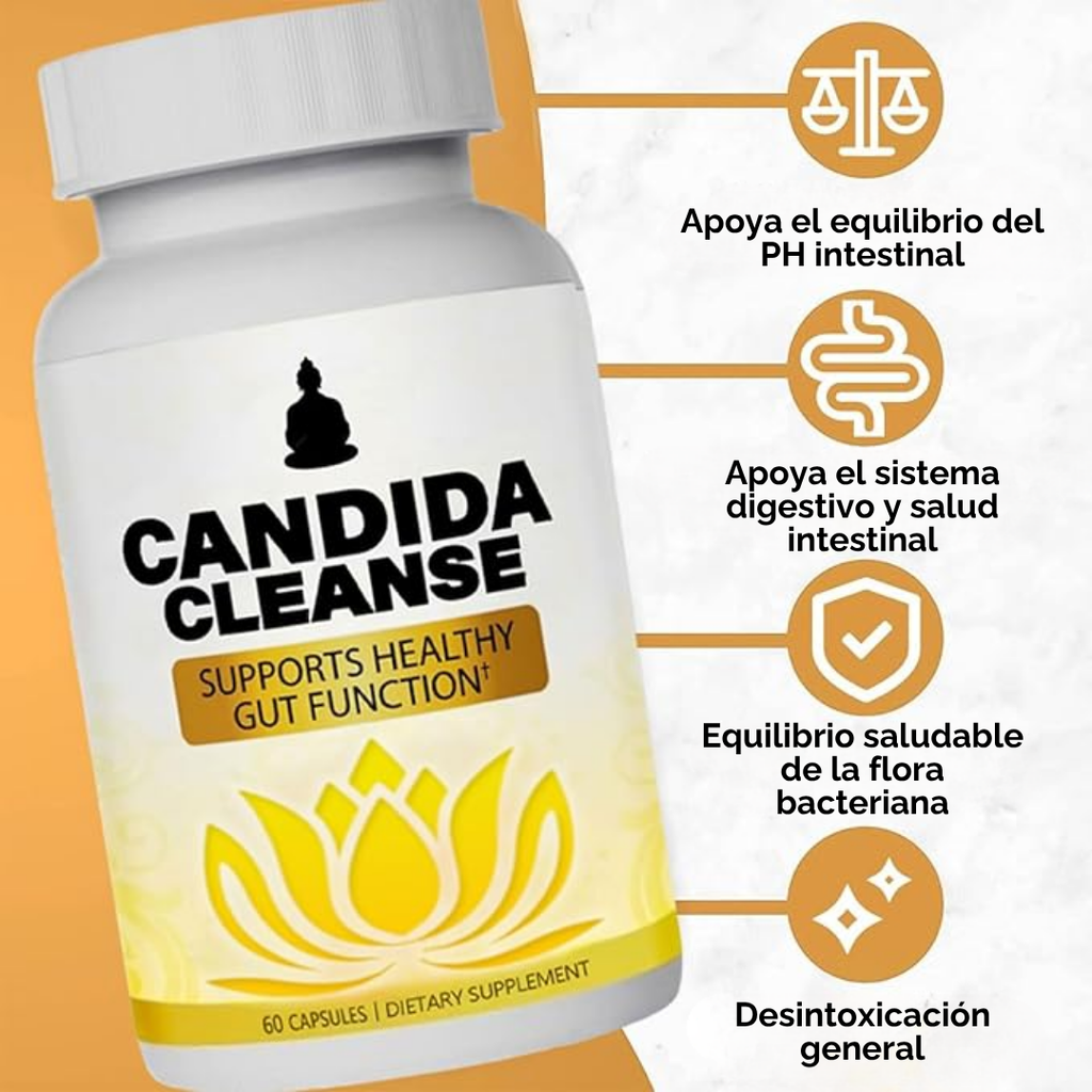 CANDIDA CLEANSE + ENTREGA GRATIS