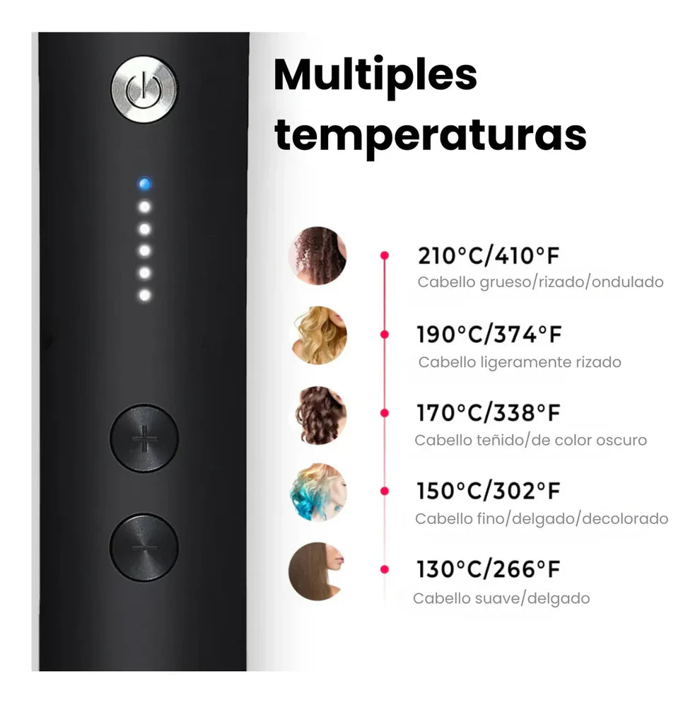 Plancha Cepillo Alisador 2 en 1