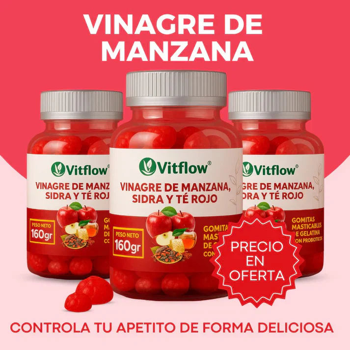Gomitas de Vinagre de Manzana + Entrega Gratis